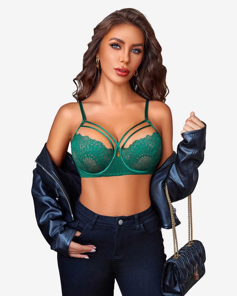 2 Pieces Lace Bra and Panty Sets