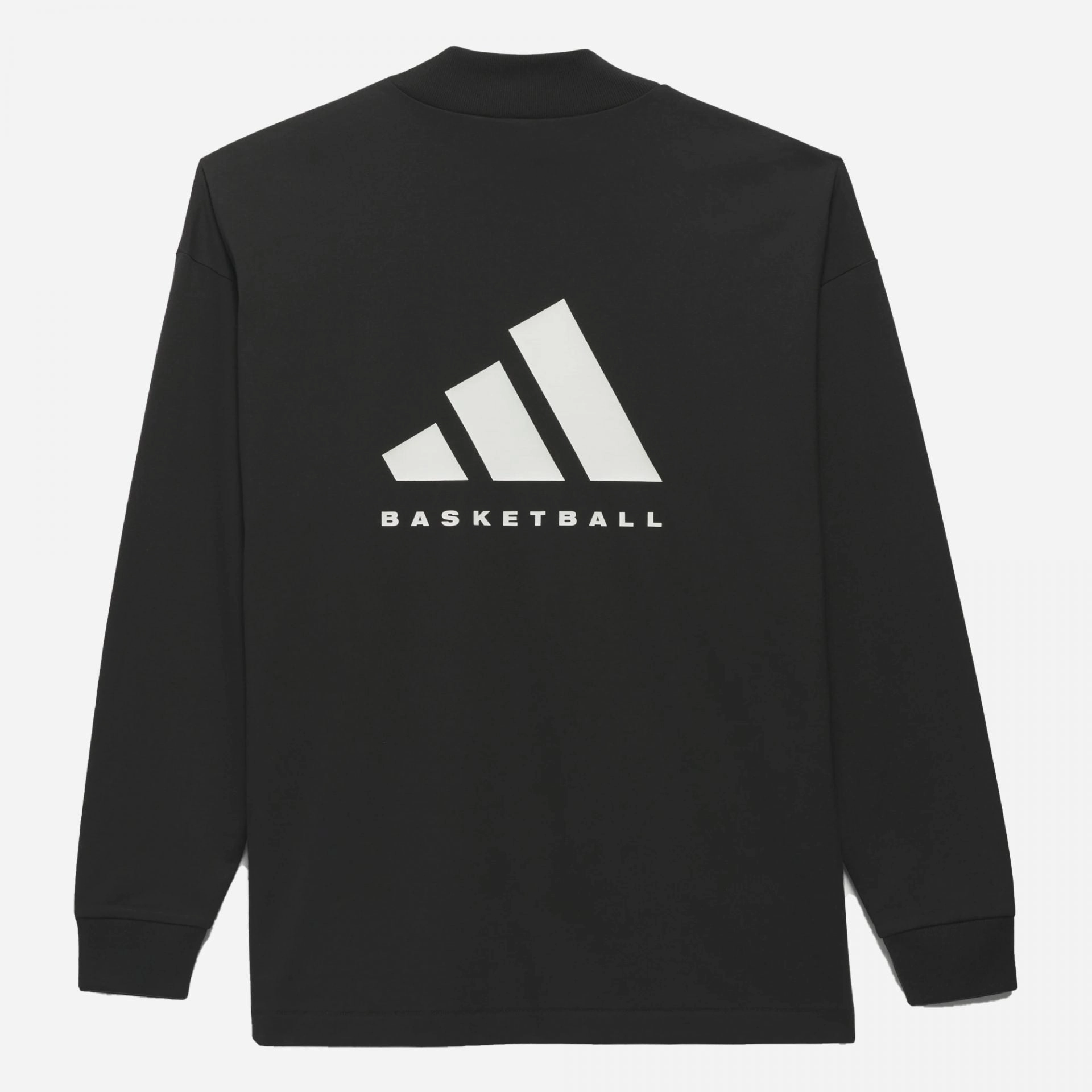Adidas Originals | BASKETBALL LONG SLEEVE TEE  { BLACK
