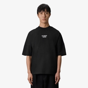 ALMOST GODS | ALMOST GODS LOGO TEE { BLACK