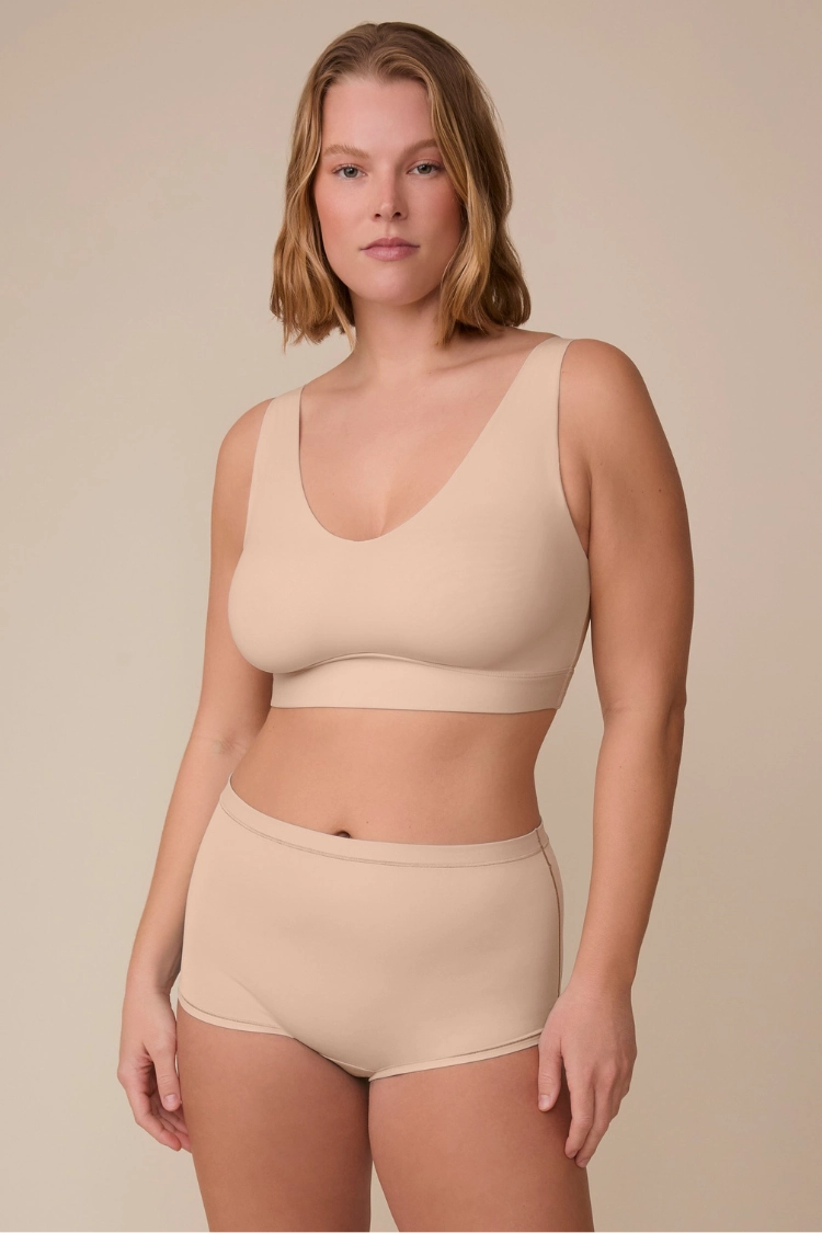 Bliss Bralette in Beige