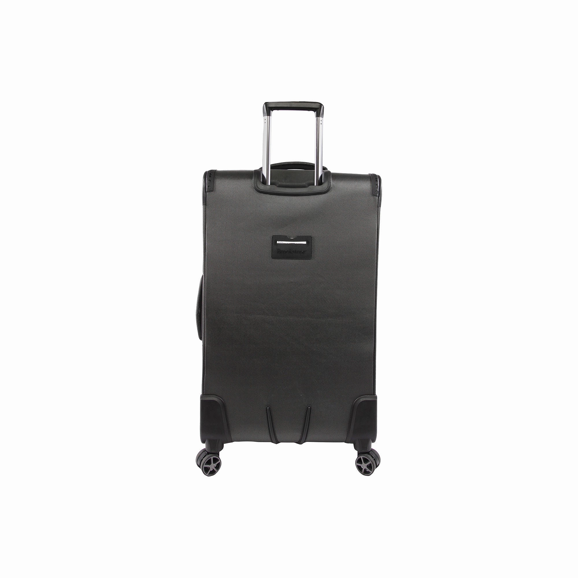 Brookstone Elswood 29" Softside Spinner Luggage NOT APPLICABLE - Dark Charcoal DK CHARCOAL ONE SIZE
