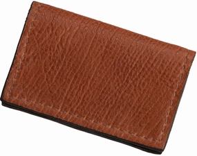 Brown American Bison Credit Card & Business Card Wallet