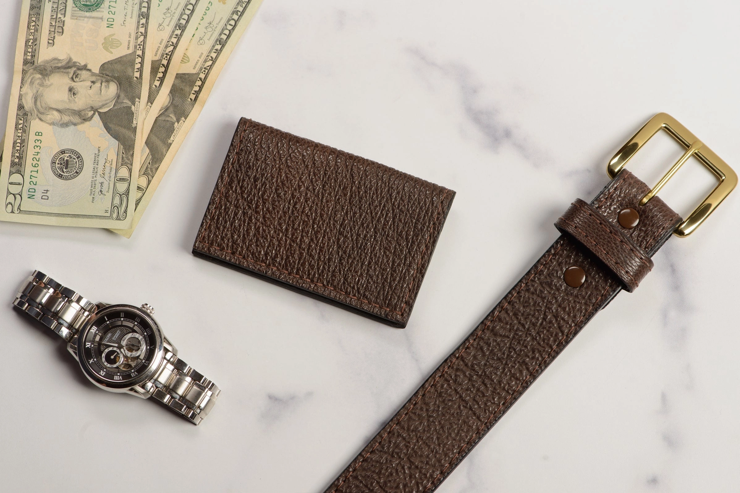 Brown Shark Credit Card & Business Card Wallet