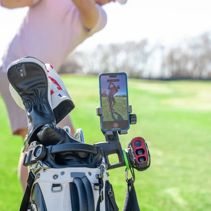 CarryStack Magnetic Push Cart Phone Holder & Accessory Mount