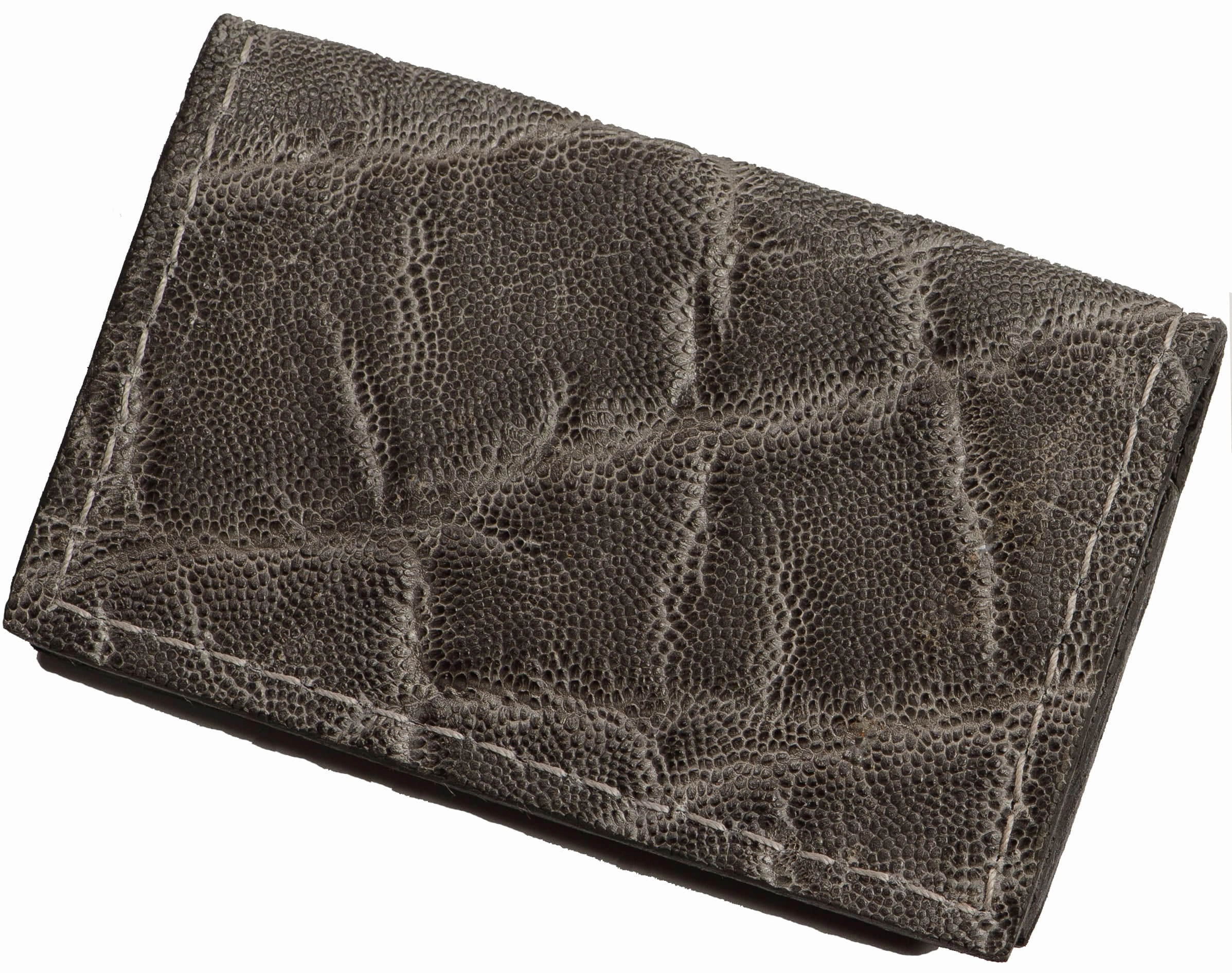 Charcoal Gray Elephant Credit Card & Business Card Wallet