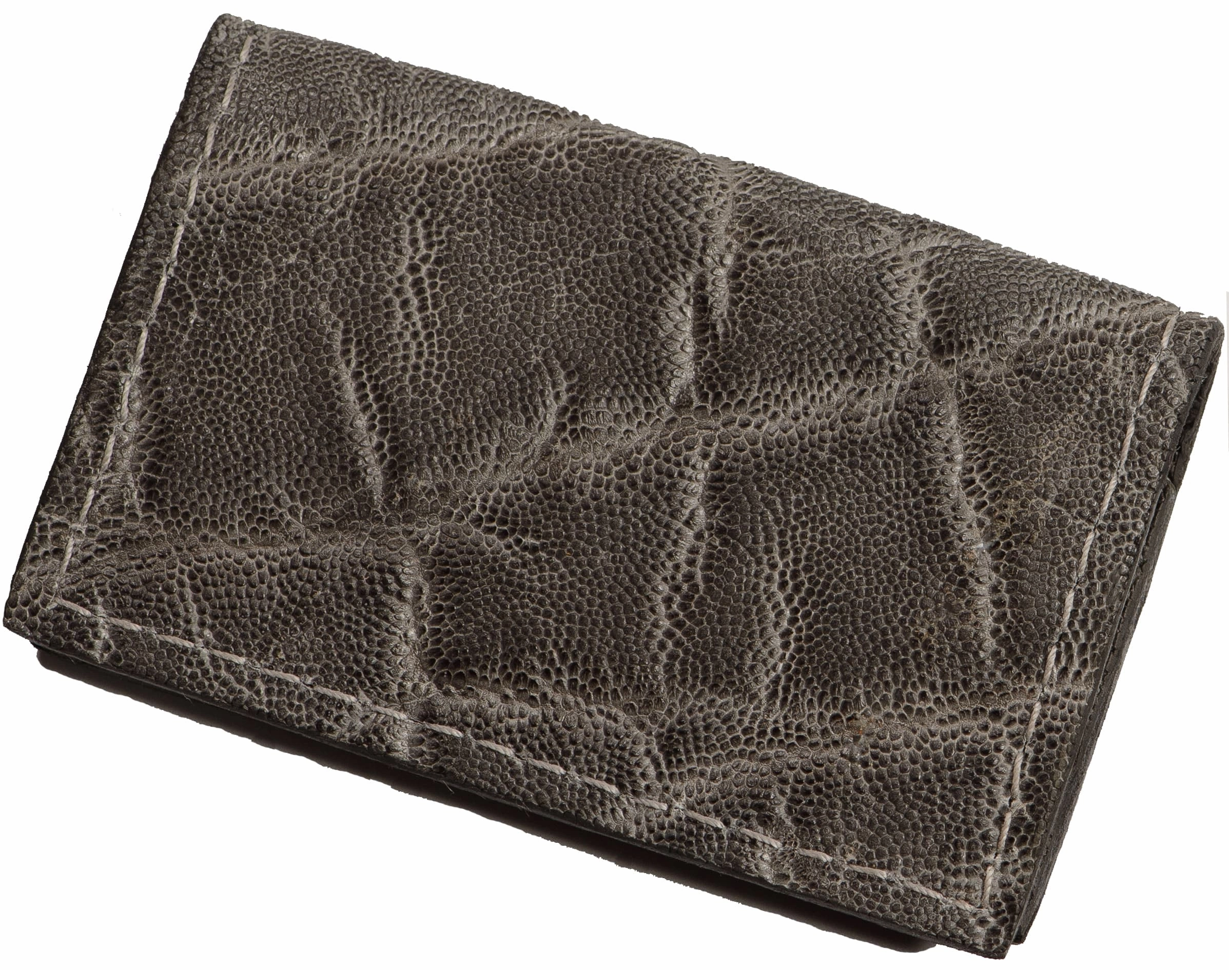 Charcoal Gray Elephant Credit Card & Business Card Wallet
