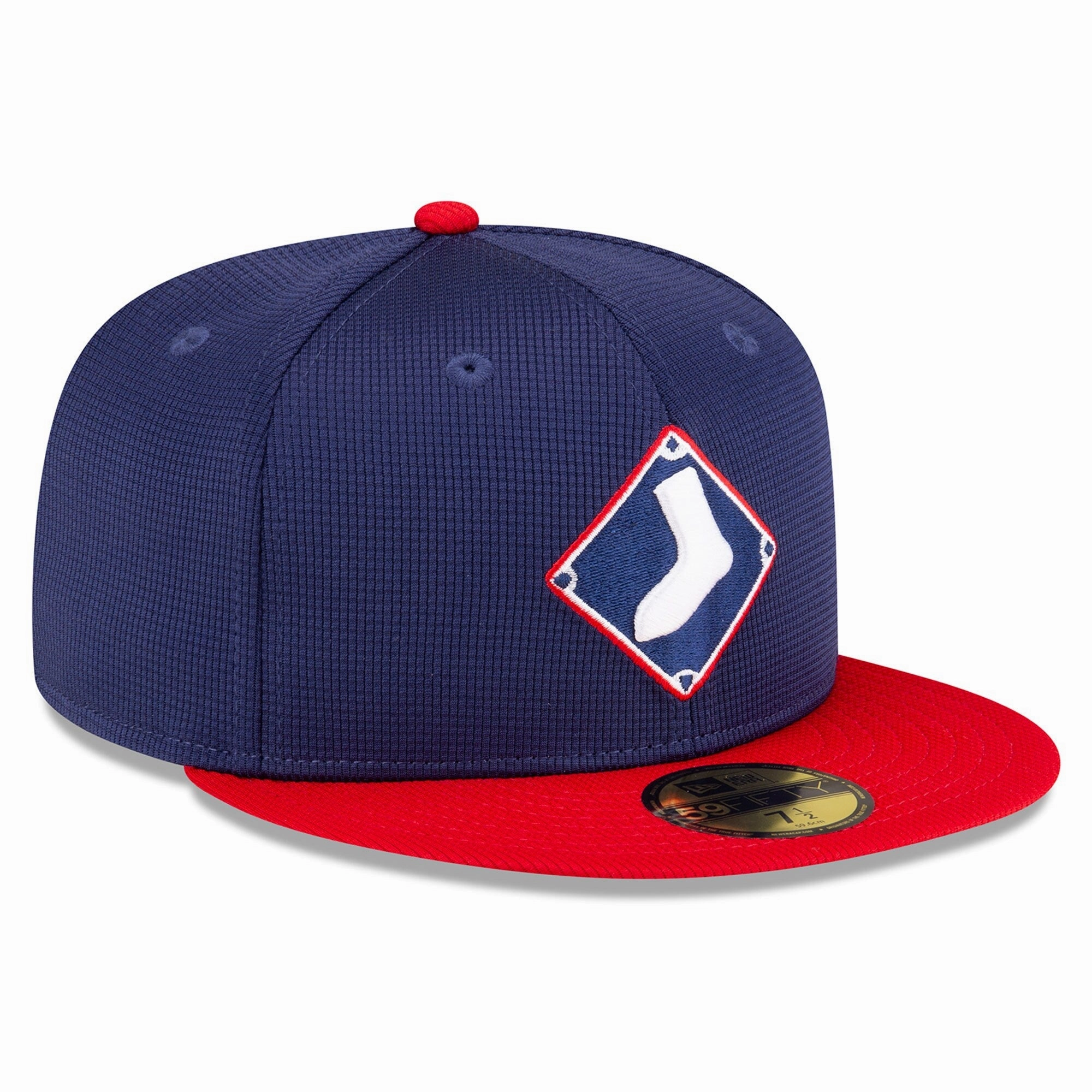 Chicago White Sox New Era Navy/Red 2024 Batting Practice 59FIFTY Fitted Hat