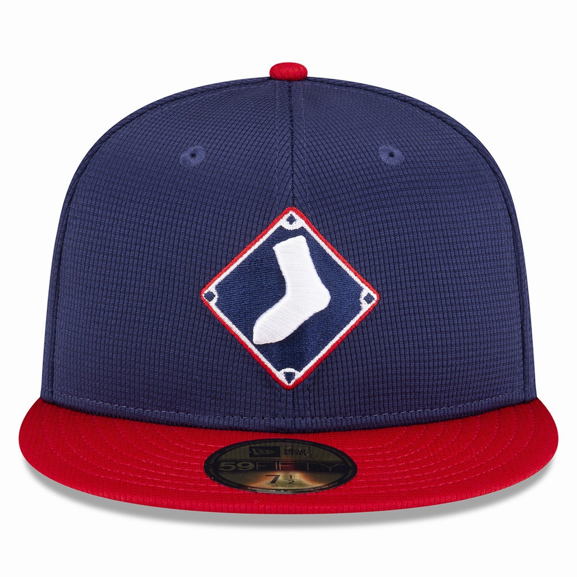 Chicago White Sox New Era Navy/Red 2024 Batting Practice 59FIFTY Fitted Hat