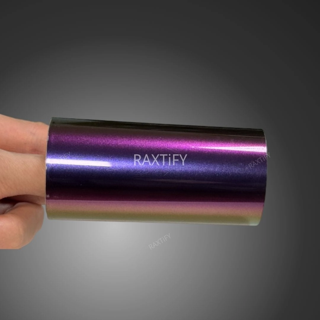 Color Shift Spectrum Grape Green Vinyl Wrap