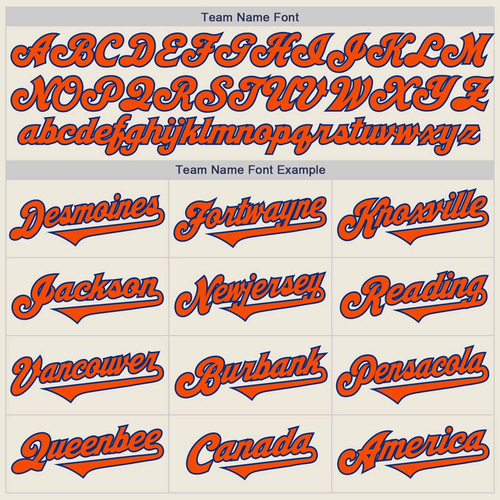 Custom Cream Orange-Royal Authentic Two Tone Baseball Jersey