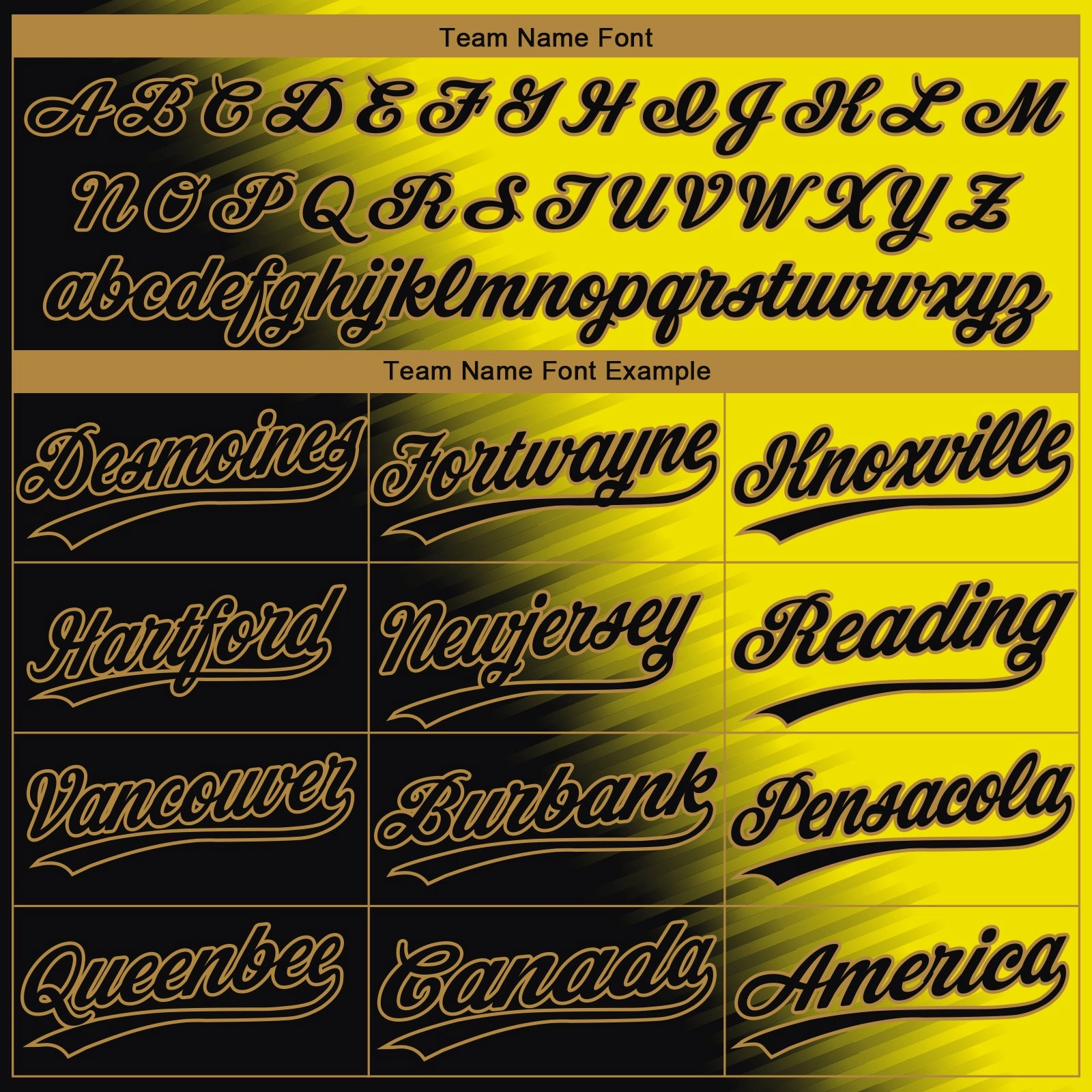 Custom Gold Black-Old Gold 3D Pattern Design Authentic Baseball Jersey