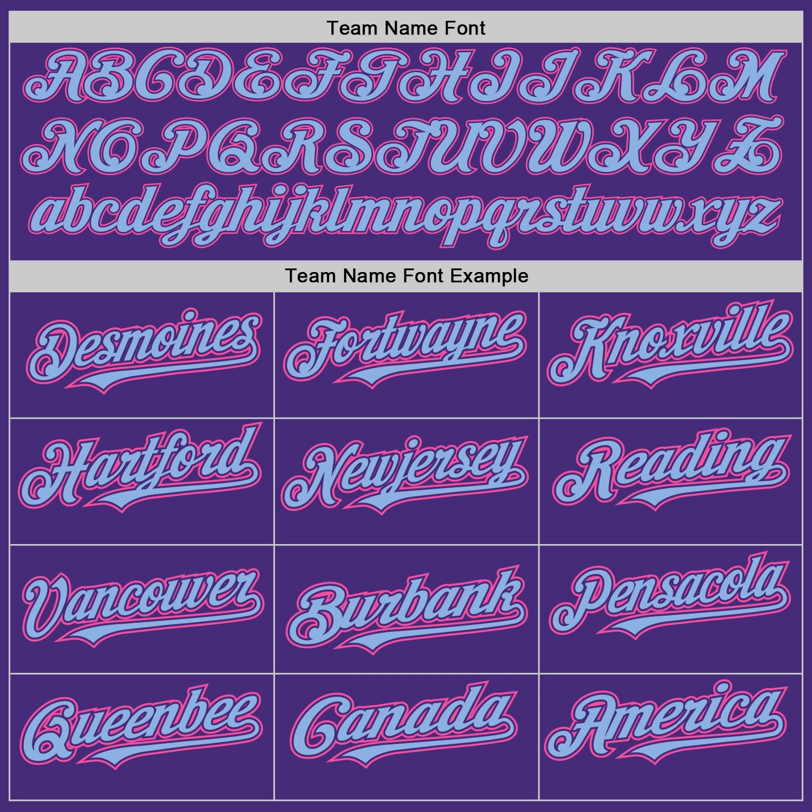 Custom Purple Light Blue-Pink Authentic Raglan Sleeves Baseball Jersey