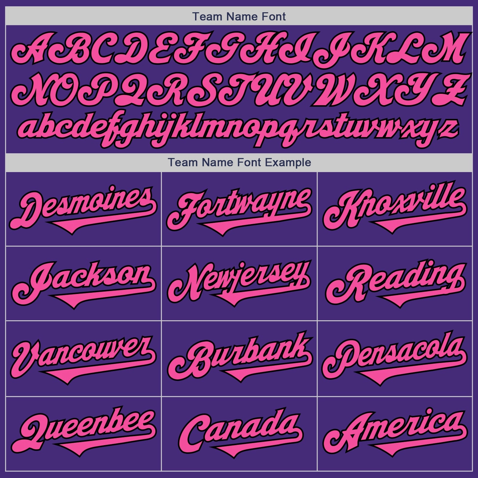 Custom Purple Pink-Black Authentic Two Tone Baseball Jersey