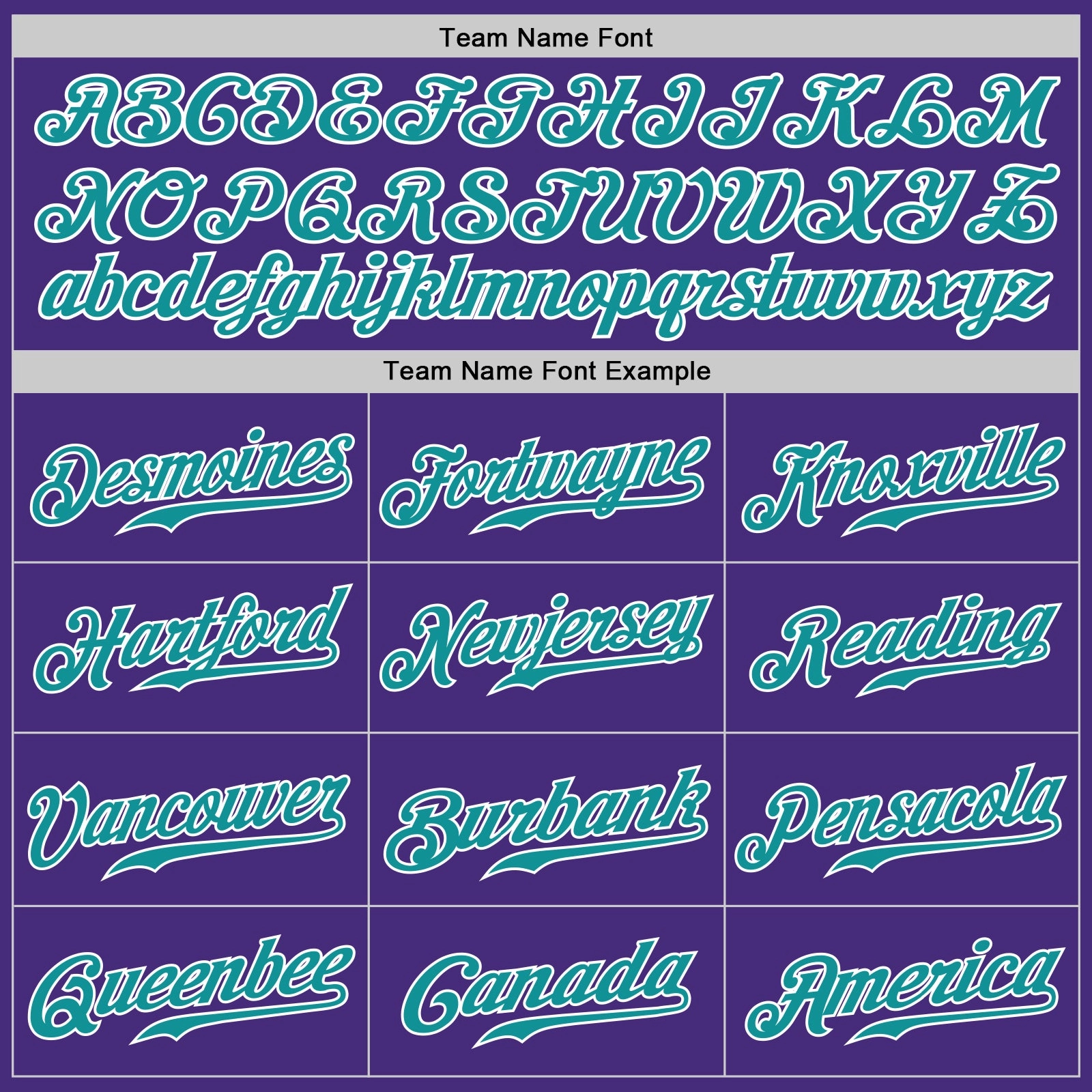 Custom Purple Teal-White Authentic Baseball Jersey