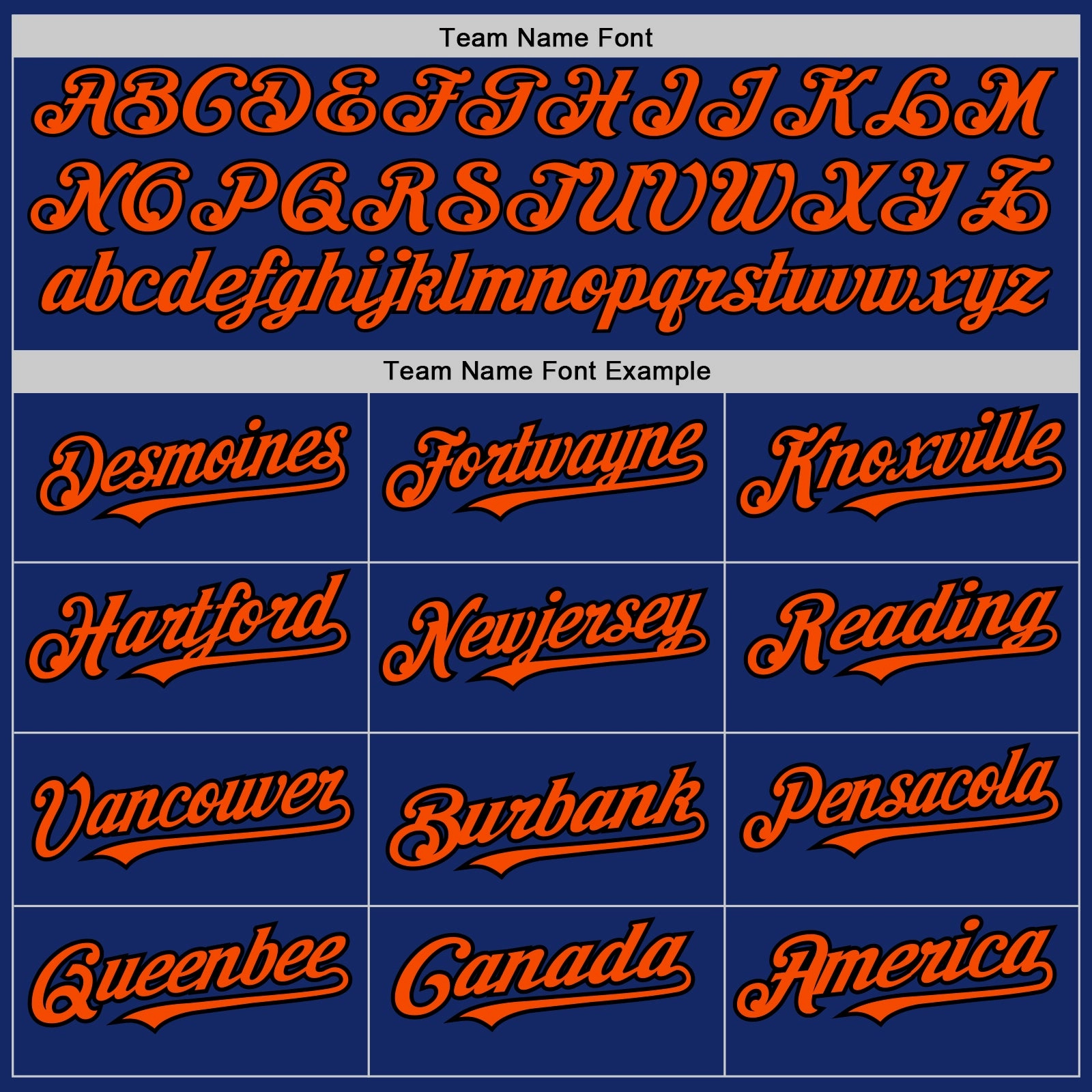 Custom Royal Pinstripe Orange-Black Authentic Fade Fashion Baseball Jersey