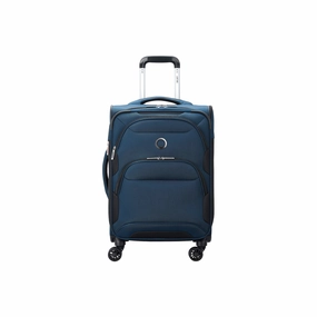 Delsey Paris Sky Max 2.0 Softside 20" Lightweight Luggage 40328480502 - BLUE ONE SIZE