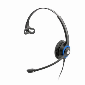 DeskMate Single-Ear USB Computer Headset with Call Control – Skype for Business Optimized