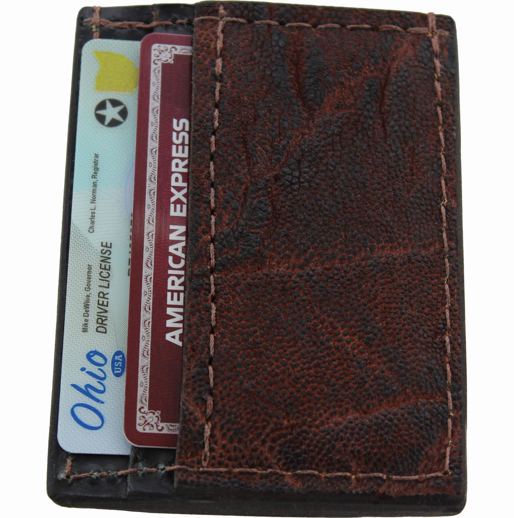 Dragon Fire Elephant Money Clip Wallet With Credit Card Slots