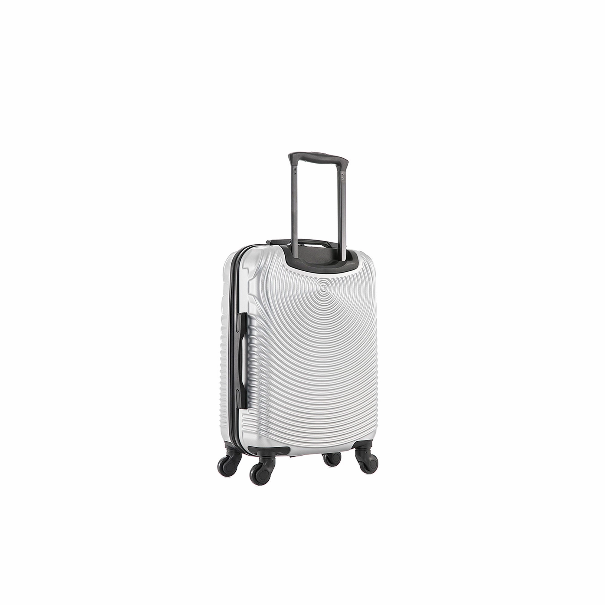 Dukap Inception 20" Carry-On Hardside Lightweight Spinner Luggage - SILVER ONE SIZE