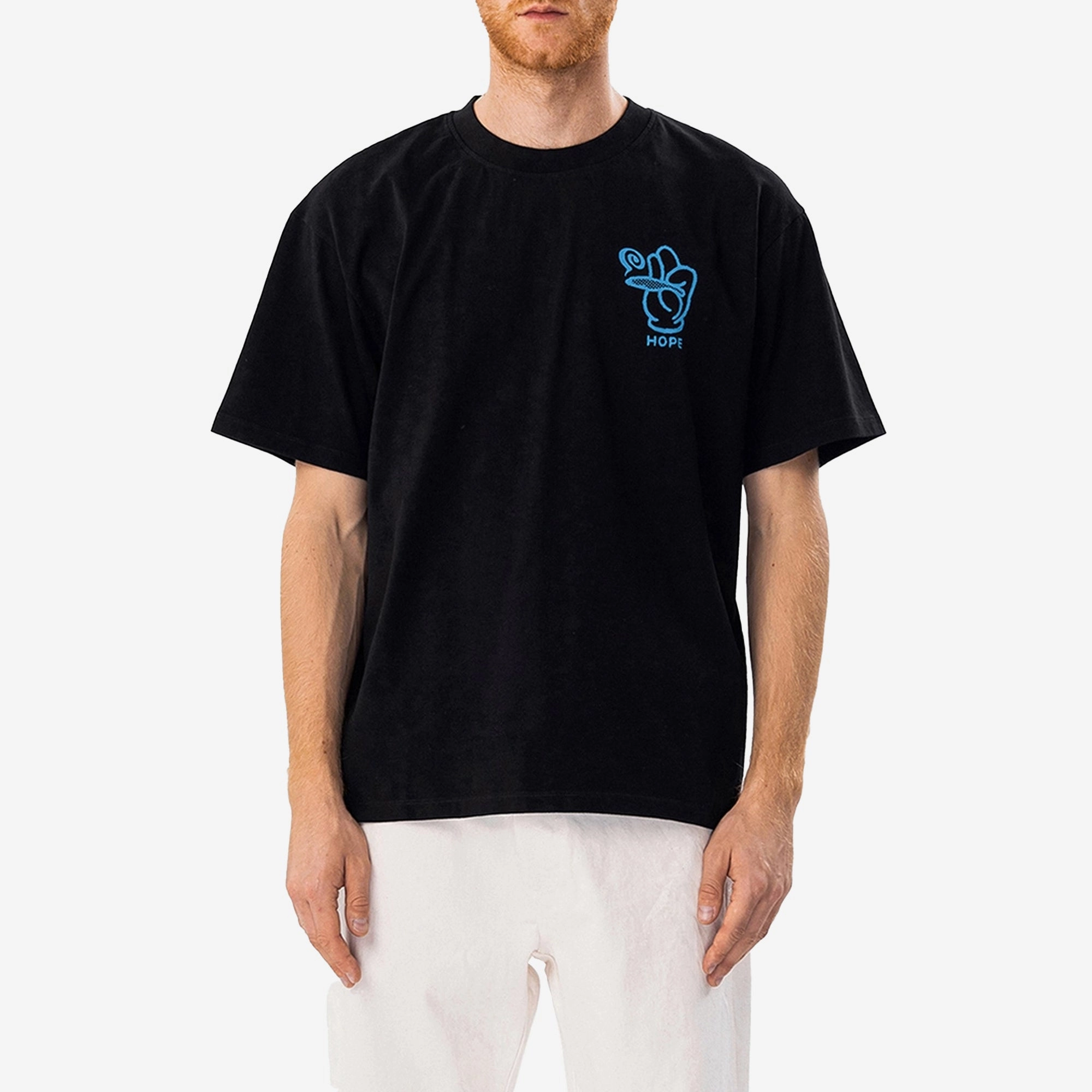 EDWIN | HOPE PROVIDER T-SHIRT { BLACK