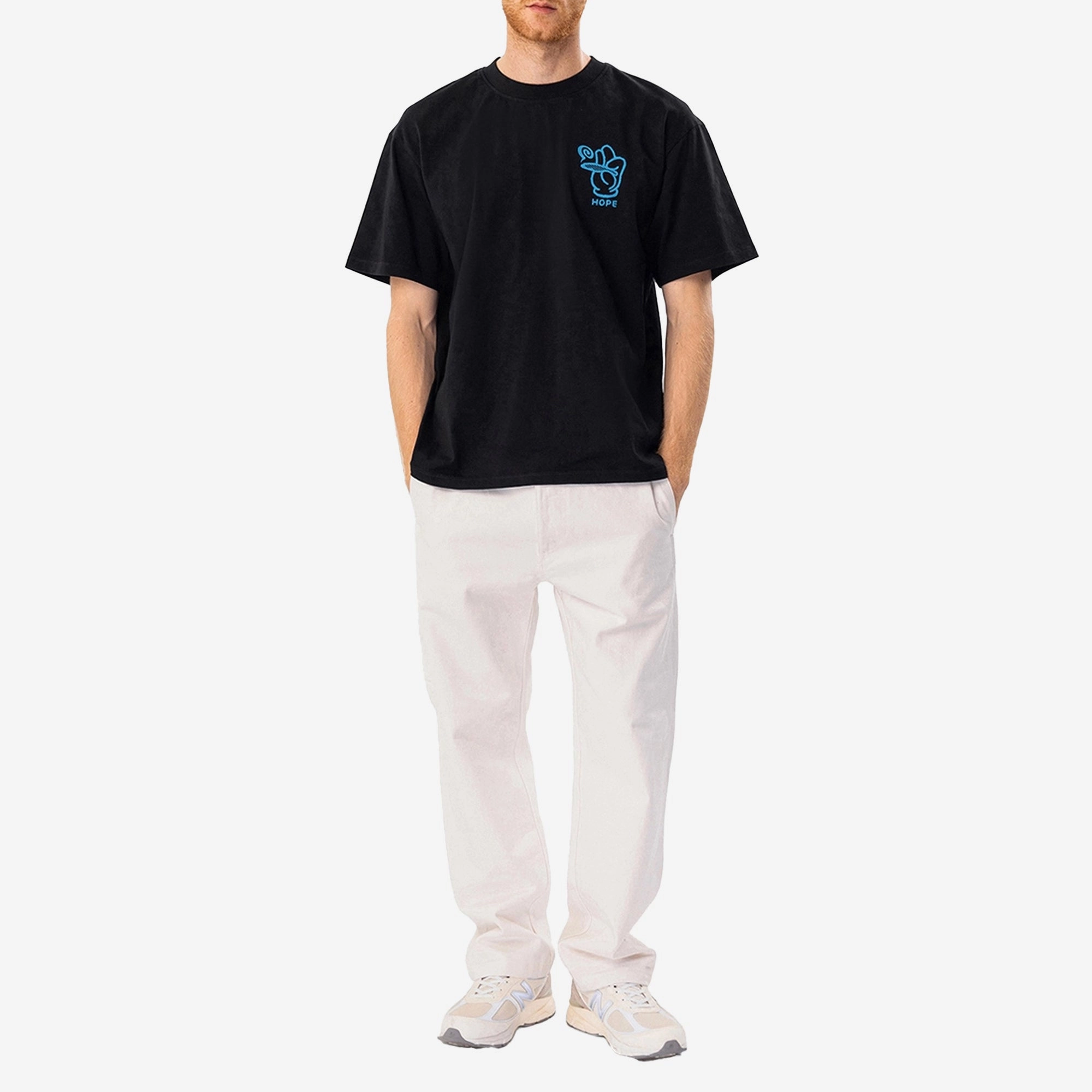 EDWIN | HOPE PROVIDER T-SHIRT { BLACK