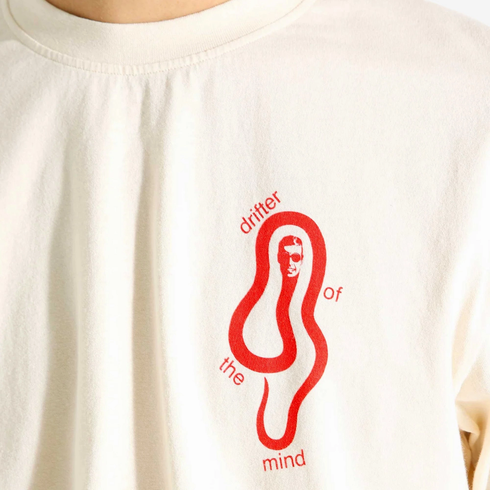 EDWIN | MIND DRIFTER T-SHIRT { WHITECAP GRAY