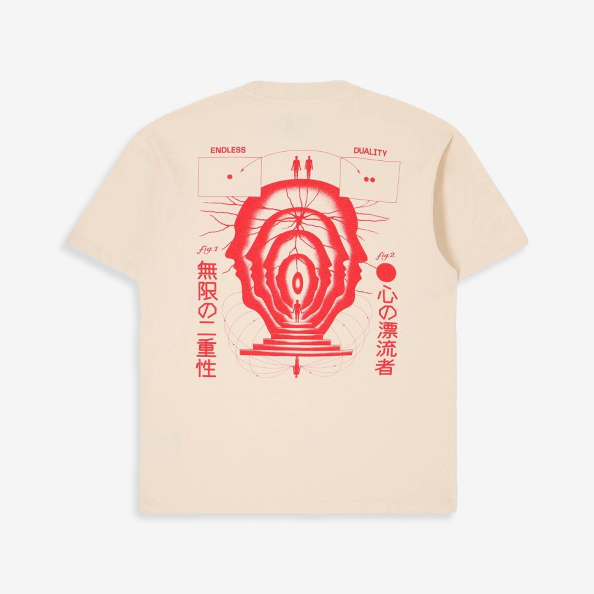 EDWIN | MIND DRIFTER T-SHIRT { WHITECAP GRAY