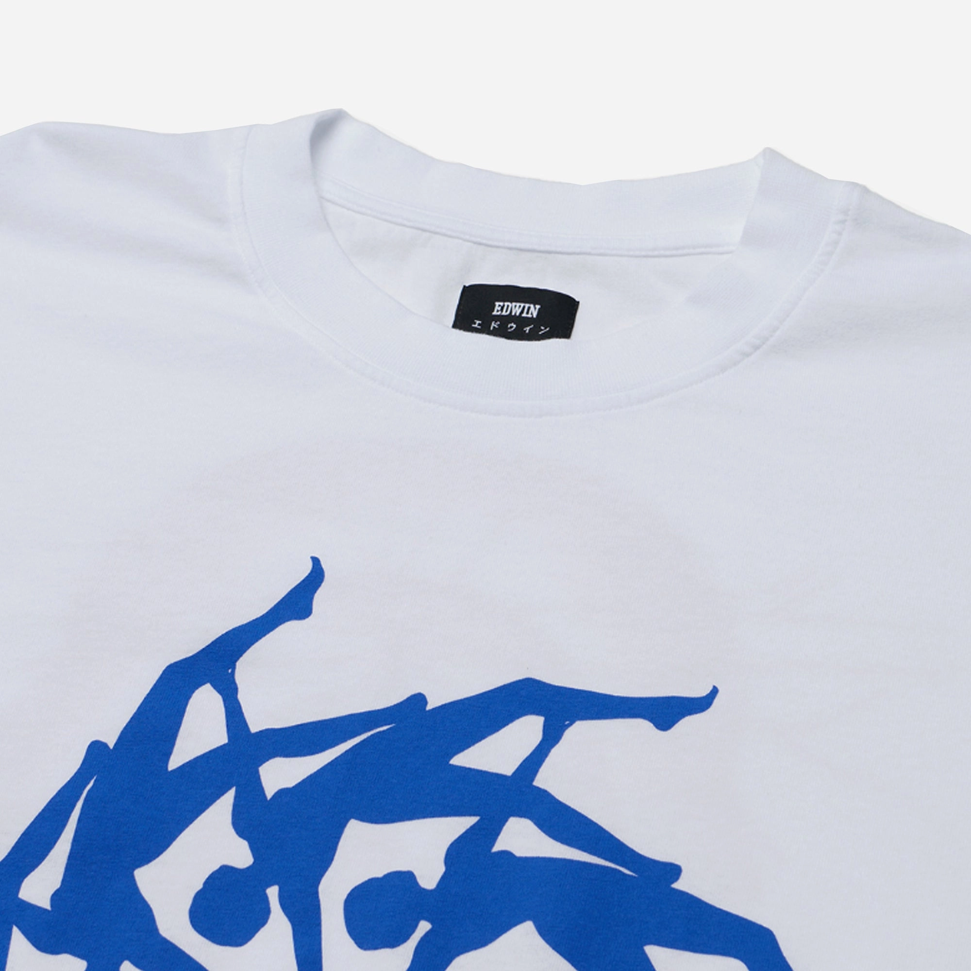 EDWIN | MIND DRIFTER T-SHIRT LS { WHITE