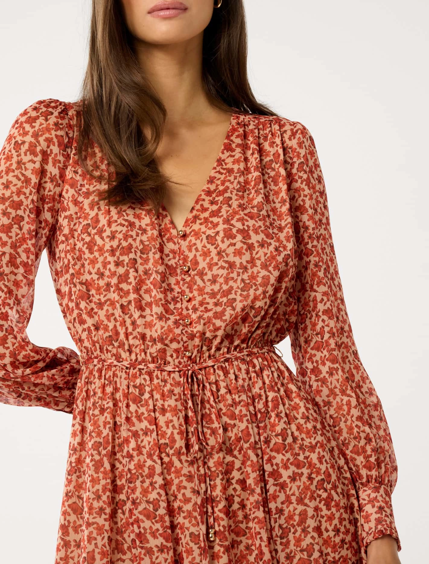Eve Long Sleeve Midi Dress