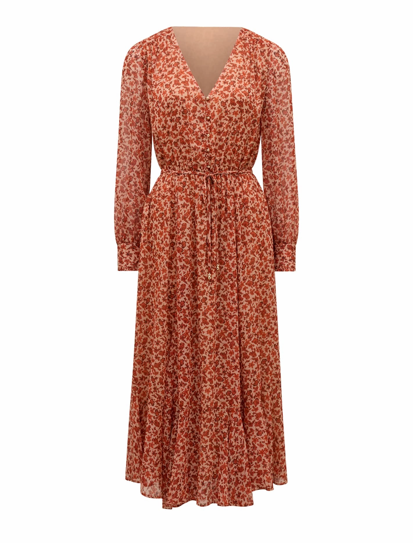 Eve Long Sleeve Midi Dress