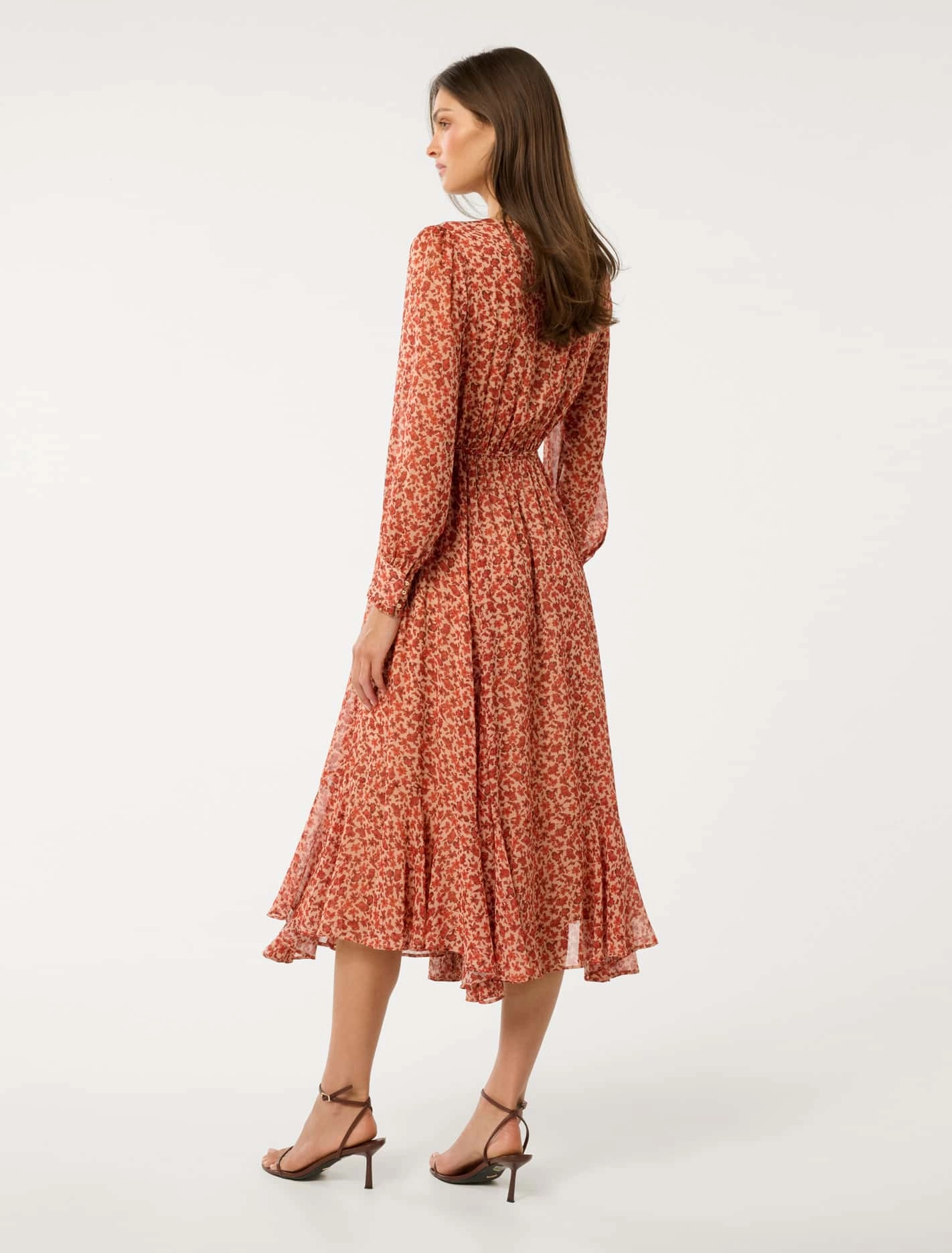 Eve Long Sleeve Midi Dress