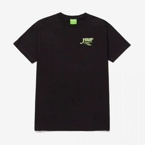 HUF | AT HOME S/S TEE  { BLACK