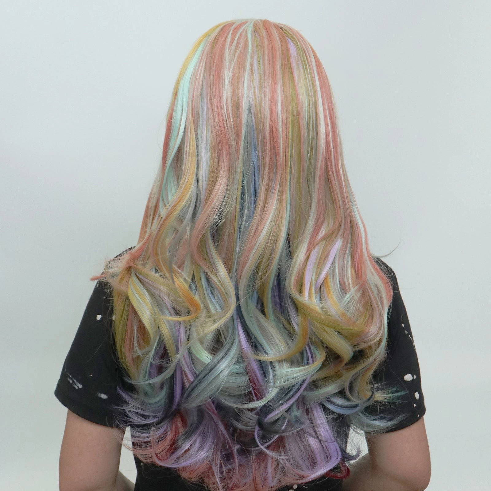 IMstyle Doreen Glueless 13*3 free parting with colorful color and layer wavy style