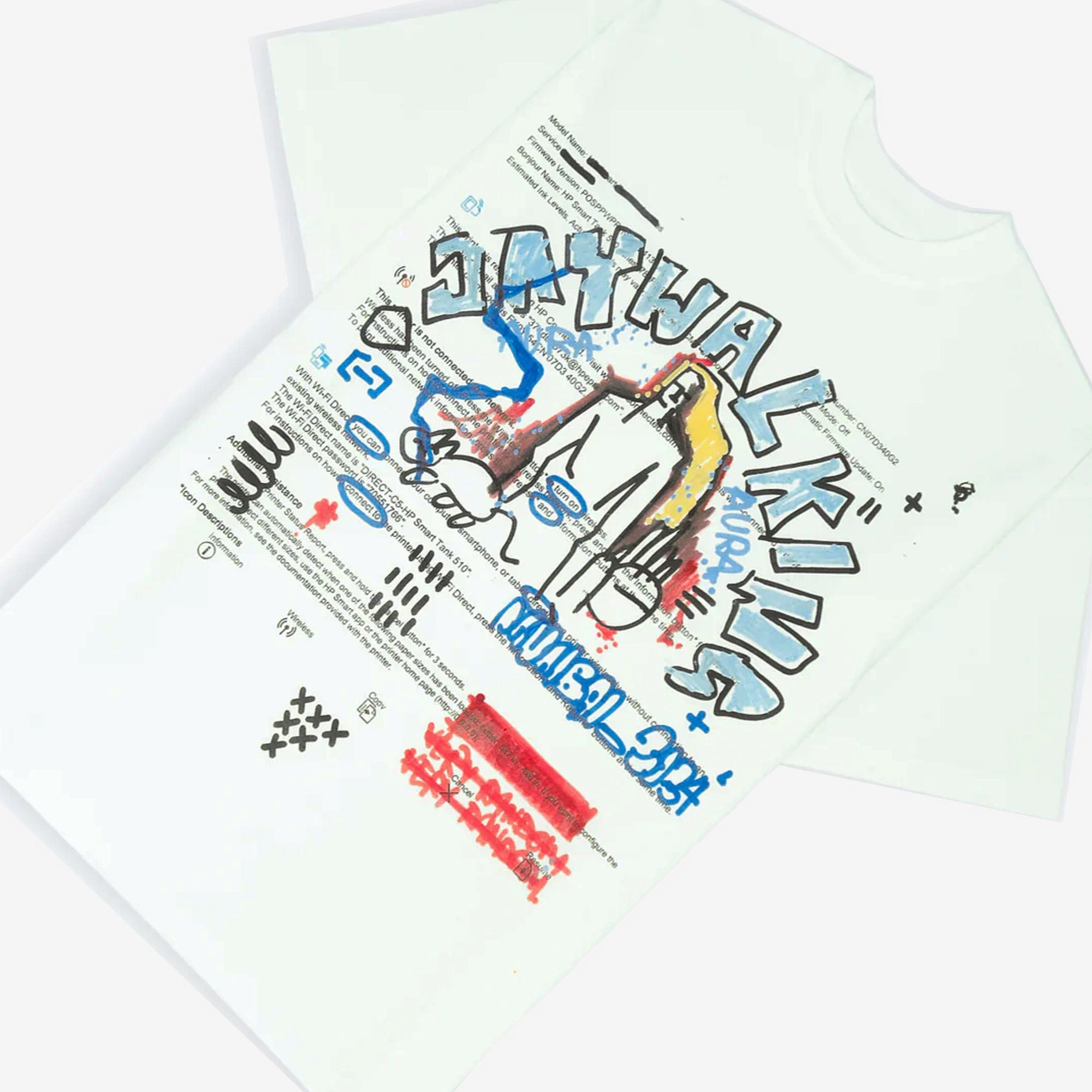 JAYWALKING | AURA T-SHIRT { WHITE