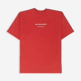 JAYWALKING | BASICS T-SHIRT { RED
