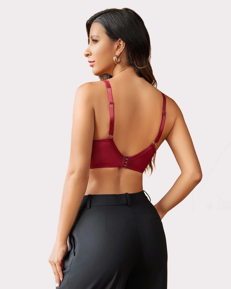 Lace Bralettes with Underwire