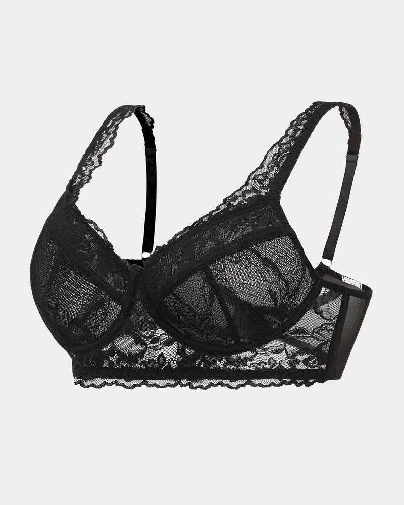 Lace Bralettes with Underwire