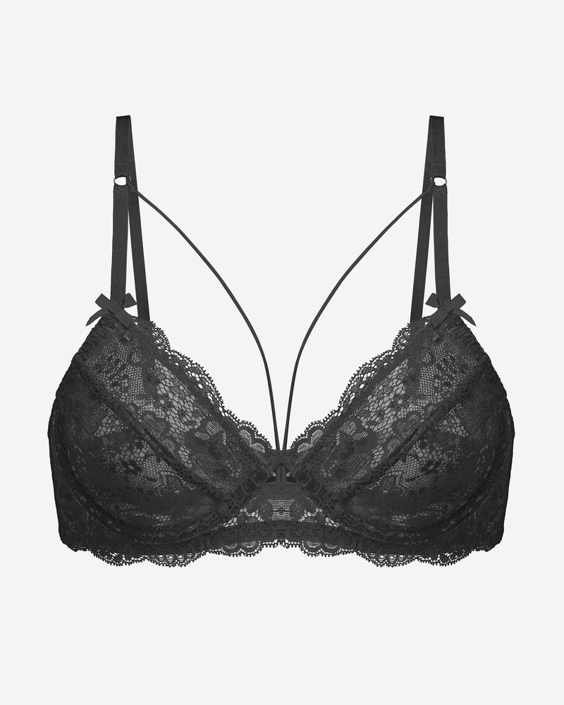 Lace Unlined Strappy Bras