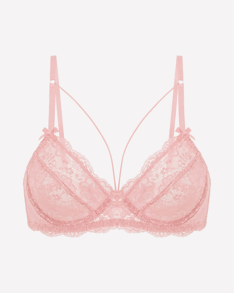 Lace Unlined Strappy Bras