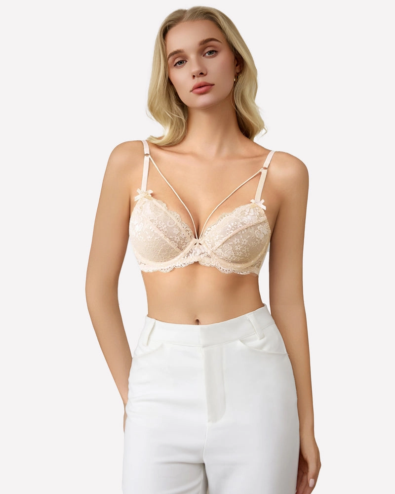 Lace Unlined Strappy Bras