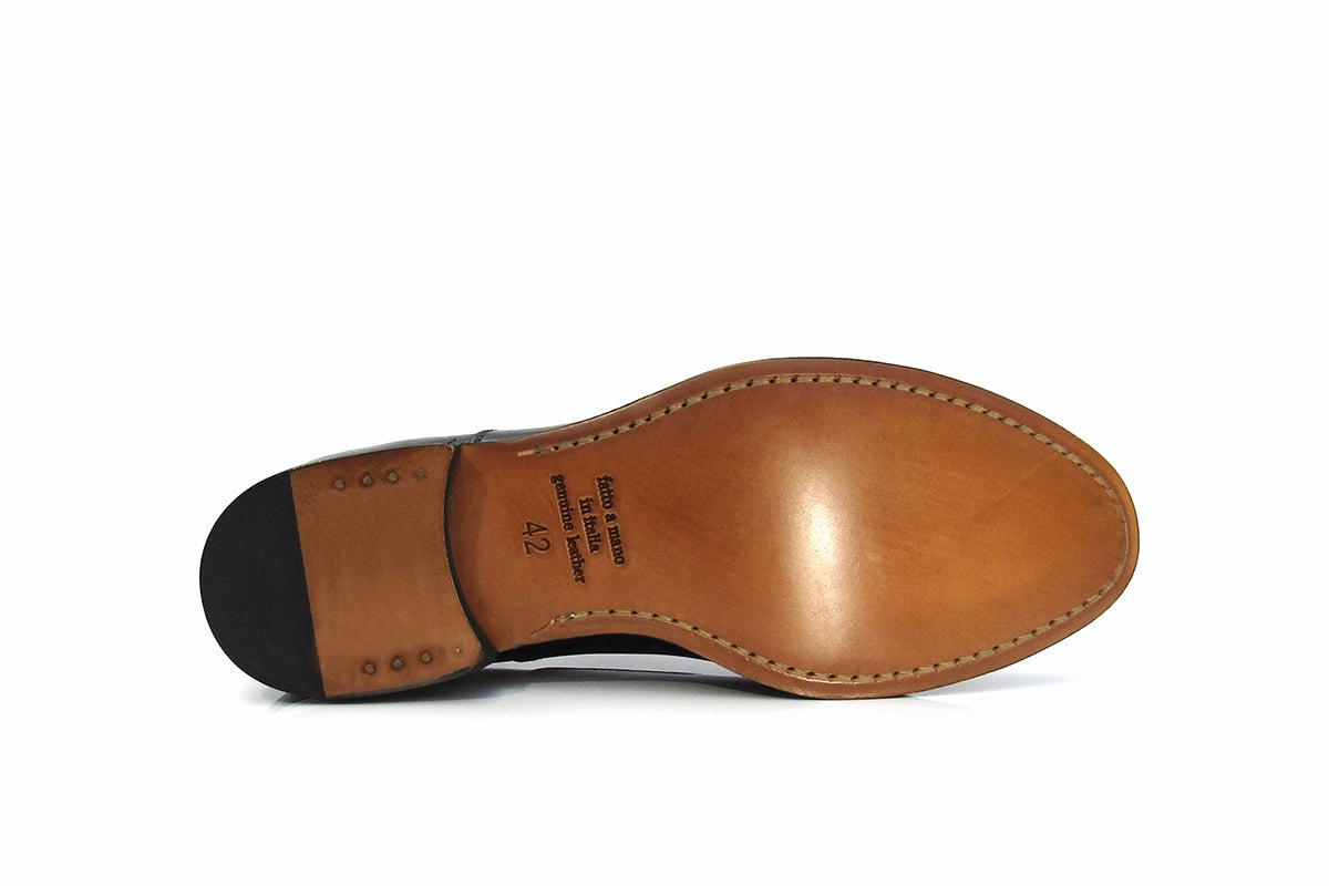 MADRID CAP TOE BLACK (C)