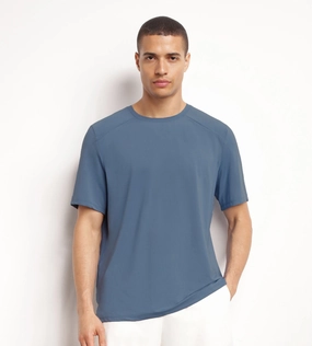 Men's breathable sports T-shirt Blue Jean Dim Move