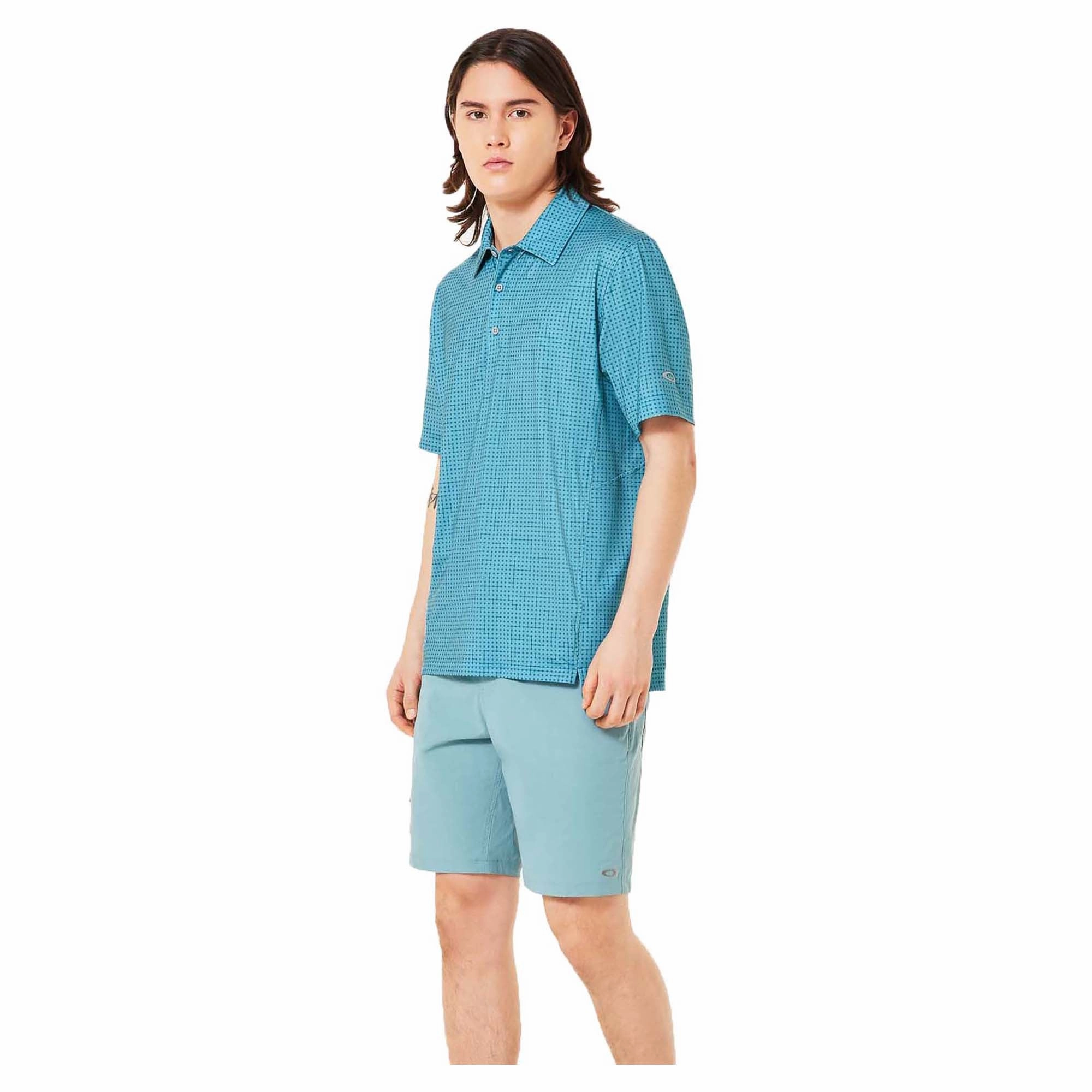 Men's Grid Camo Polo