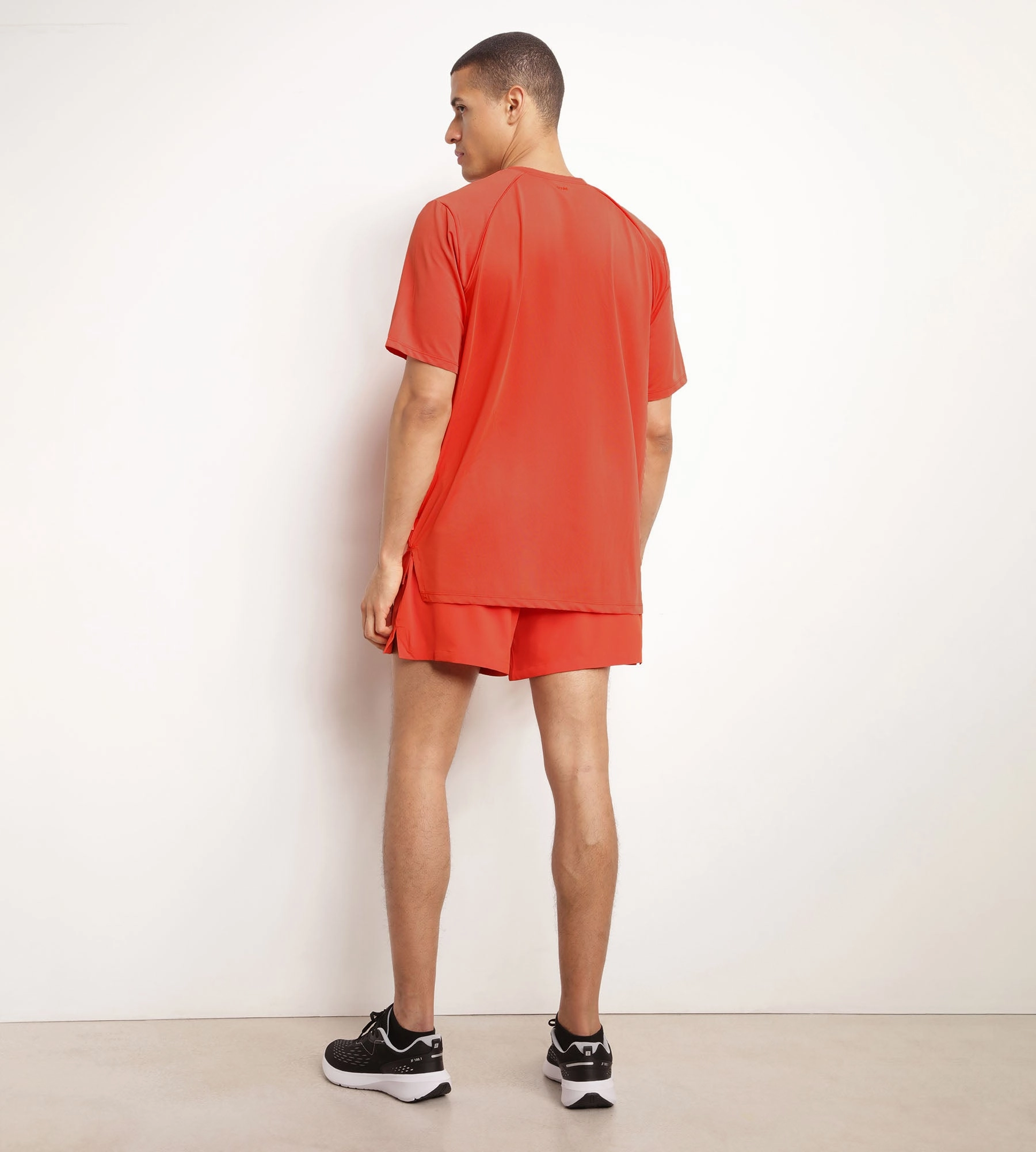 Men's sports shorts in breathable fabric Red Dim Move