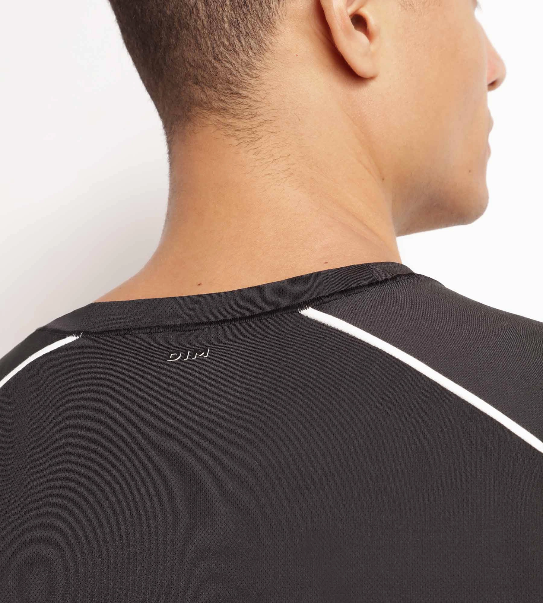 Men's sports tank top in breathable material Black Dim Move
