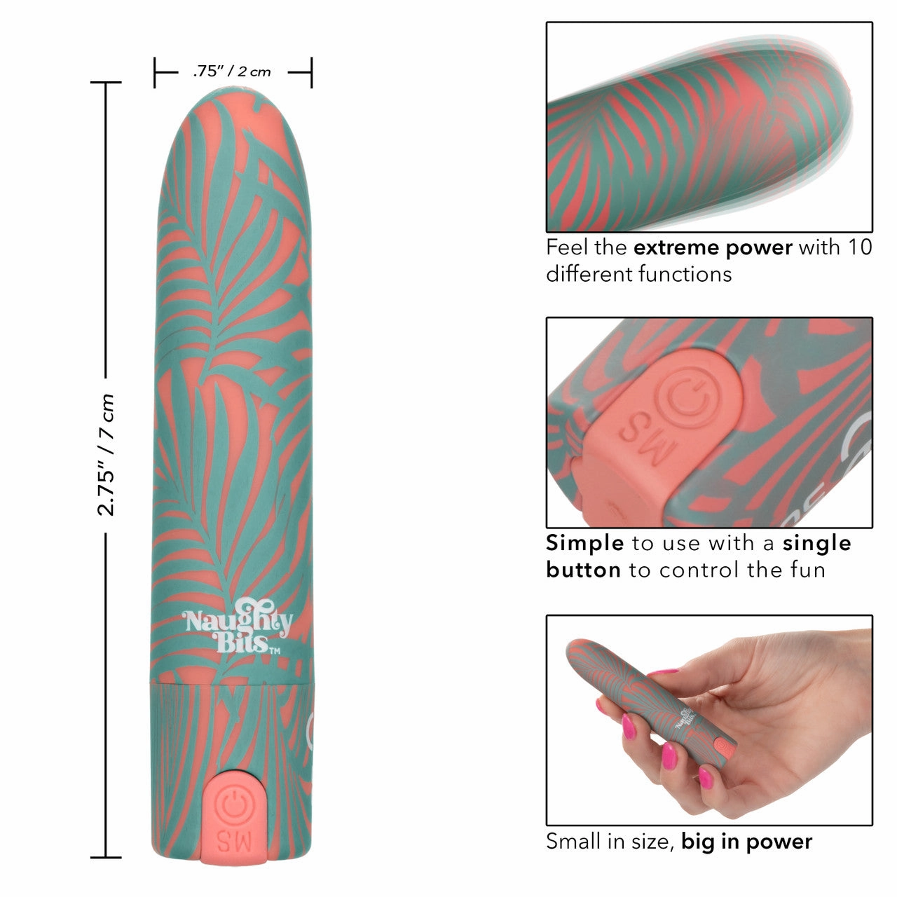 Naughty Bits YOU DO YOU Mini Bullet Vibrator