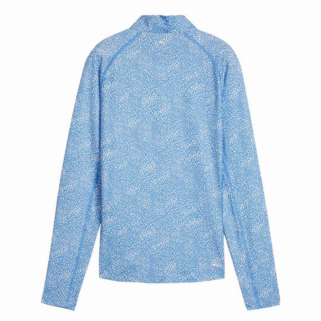 Puma - Women's You-V Microdot Quarter-Zip Golf Sweater (623934 01)