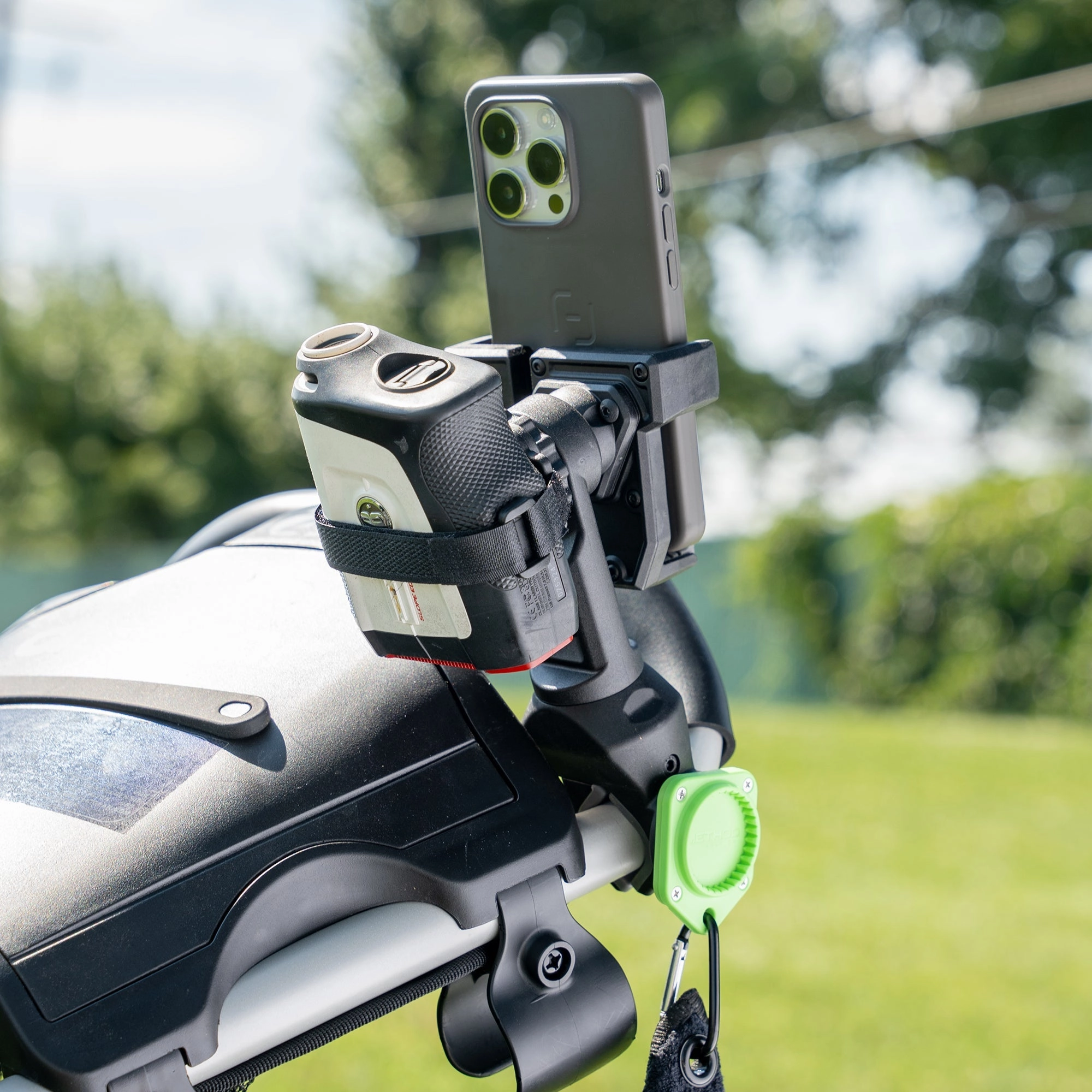 PushStack Magnetic Push Cart Phone Holder & Accessory Mount