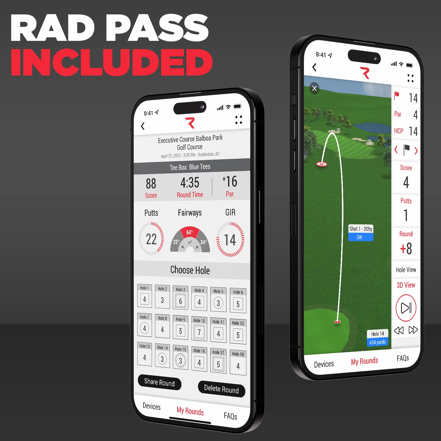 Rad Golf Sound  GPS Golf Speaker