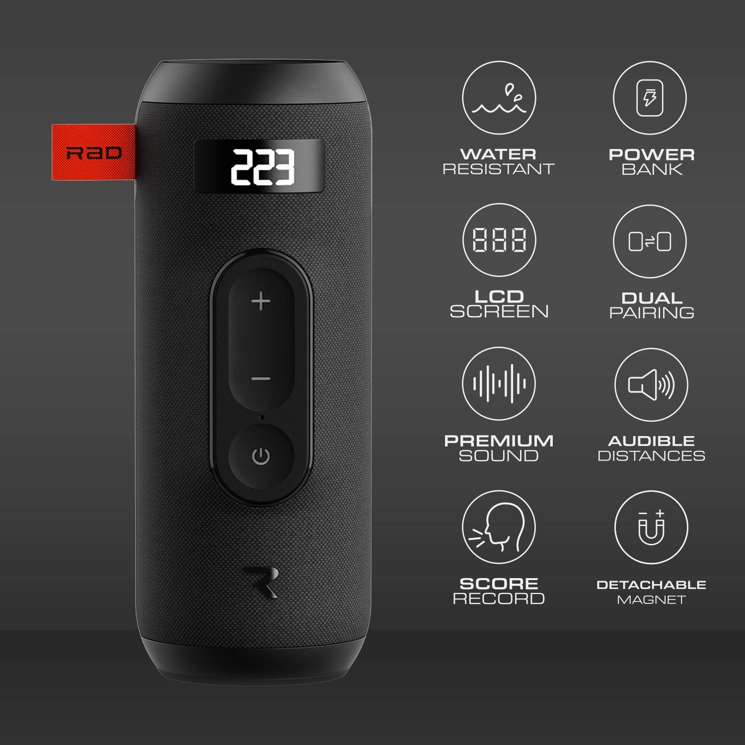 Rad Golf Sound  GPS Golf Speaker